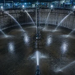 Industrial water tank cleaning and large reservoir maintenance services for factories and plants in Hyderabad.