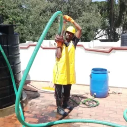 Specialized Sintex water tank cleaning and plastic tank sanitation services in Hyderabad using safe disinfectants.